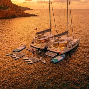 Private catamaran excursion - SUNSET (4h) - DUO formula